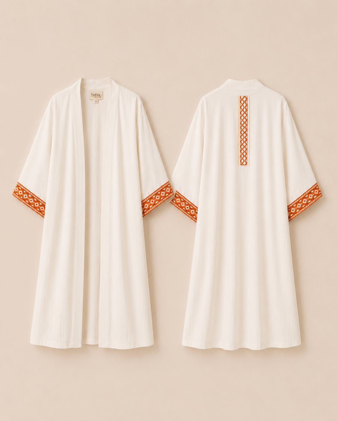 Kimono Midi | Marfil