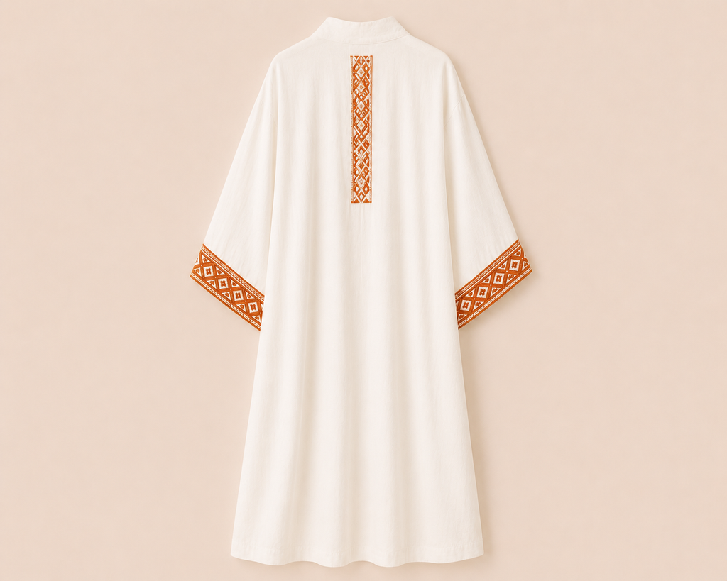 Kimono Midi | Marfil